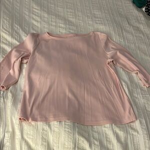 Talbot’s  Pink Women's 3/4 sleeve
